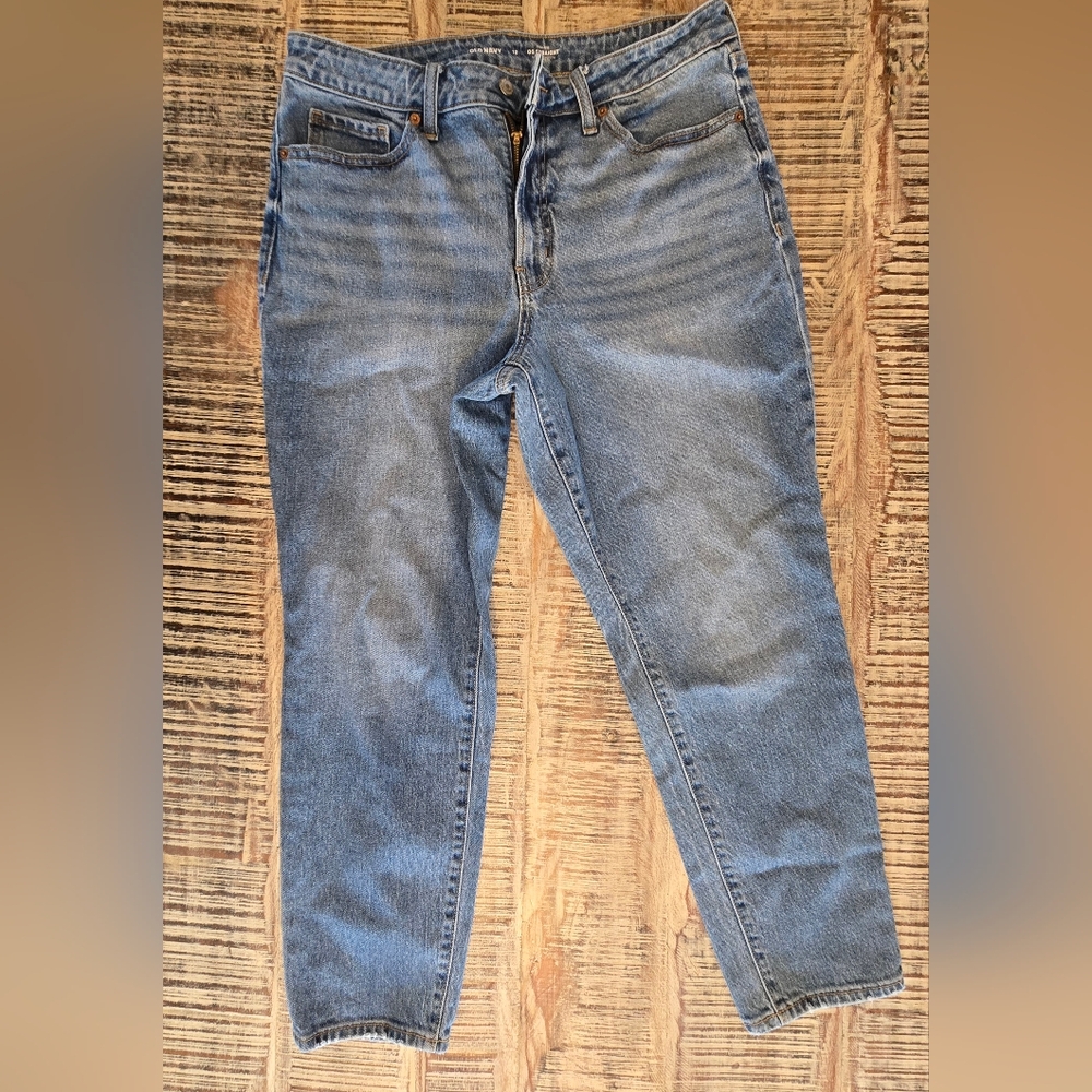 Old Navy Blue Slim Jeans Versatile Everyday Wear